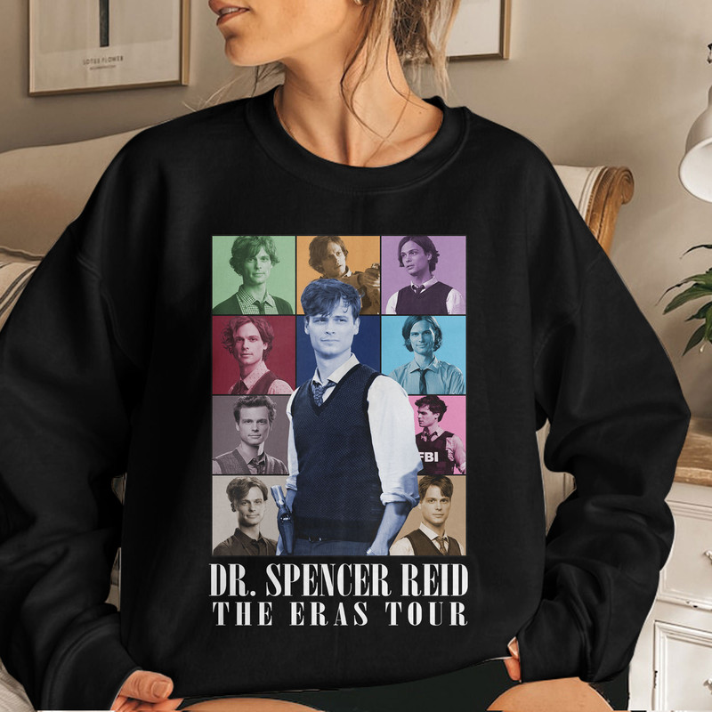 Dr. Spencer Reid Criminal Minds Eras Tour Tshirt - Unisex Ultra Cotton Tee, Gift For Women and Me Unisex T Shirt Sweatshirt Hoodie 4.jpg