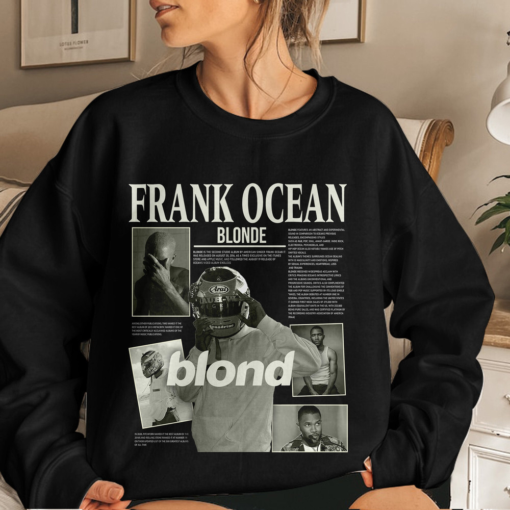 Frank Ocean Hoodie Blond Hoodie, Frank Ocean Shirt, trendy Sweatshirt, Blonde, music gift Unisex T Shirt Sweatshirt Hoodie 4.jpg