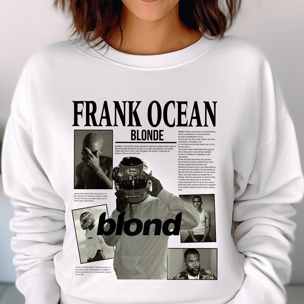 Frank Ocean Hoodie Blond Hoodie, Frank Ocean Shirt, trendy Sweatshirt, Blonde, music gift Unisex T Shirt Sweatshirt Hoodie 5.jpg