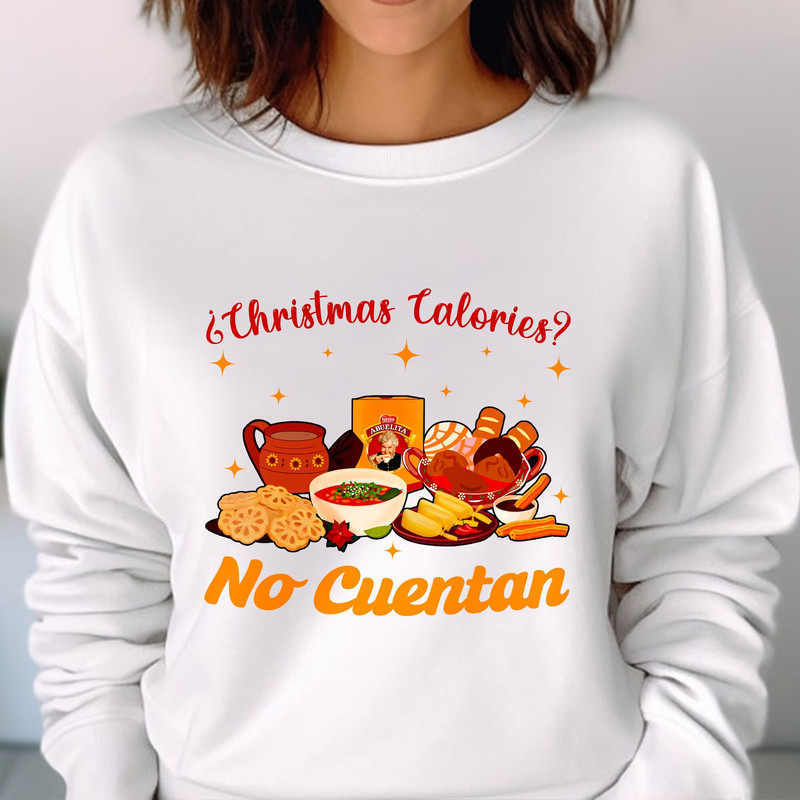 Feliz Navidad Shirt, Felices Fiestas Shirt, Mexican Christmas sweatshirt, Concha sweatshirt, Tamale Unisex T Shirt Sweatshirt Hoodie 3.jpg