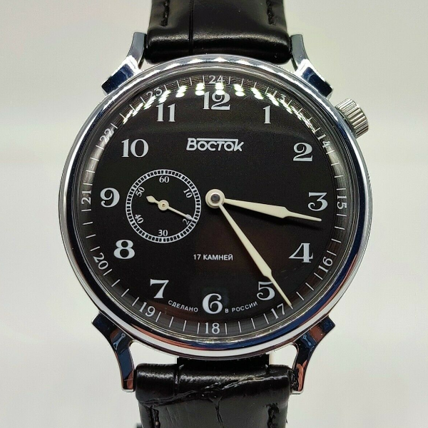Vintage-style-Classic-mechanical-watch-Vostok-2403-Shifted-second-hand-581885-3