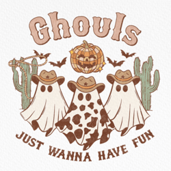 western halloween ghouls png ,halloween png, cute halloween, cute halloween svg,funny halloween 70