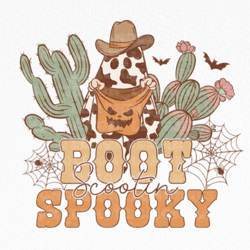 halloween boot scootin' spooky png ,halloween png, cute halloween, cute halloween svg,funny halloween 84