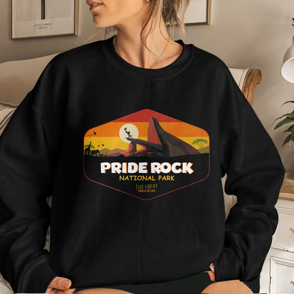 Lion King Disney T-Shirt, Pride Rock National Park, Disney Simba, Animal Kingdom Gift Unisex T Shirt Sweatshirt Hoodie 3.jpg