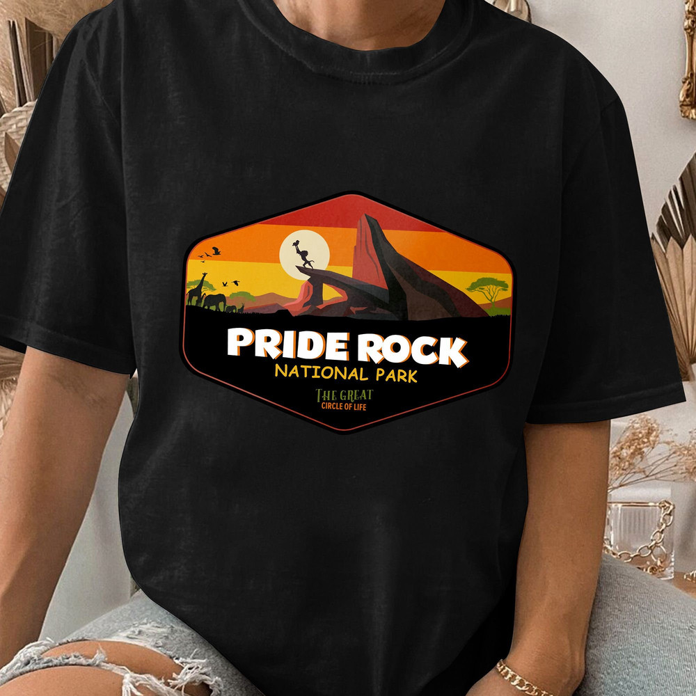 Lion King Disney T-Shirt, Pride Rock National Park, Disney Simba, Animal Kingdom Gift Unisex T Shirt Sweatshirt Hoodie 4.jpg