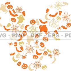 horror character svg, mickey and friends halloween svg,halloween design tshirts, halloween svg png 04