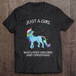 just a girl who loves white sox and christmas gift tshirt