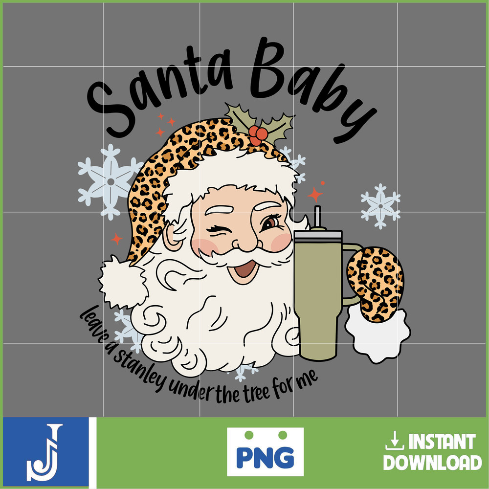 All Spruced Up Bougie Fir Life, Stanley Tumbler Inspired Belt Bag PNG Sublimation Design Download Christmas Tree DTF Holiday Retro (5).jpg