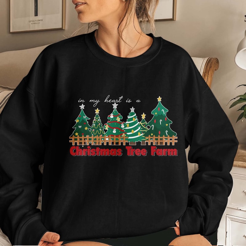 My heart is a Christmas tree farm 1989, Christmas Tree Farm TS shirt, Texas Gift Unisex T Shirt Sweatshirt Hoodie 2.jpg