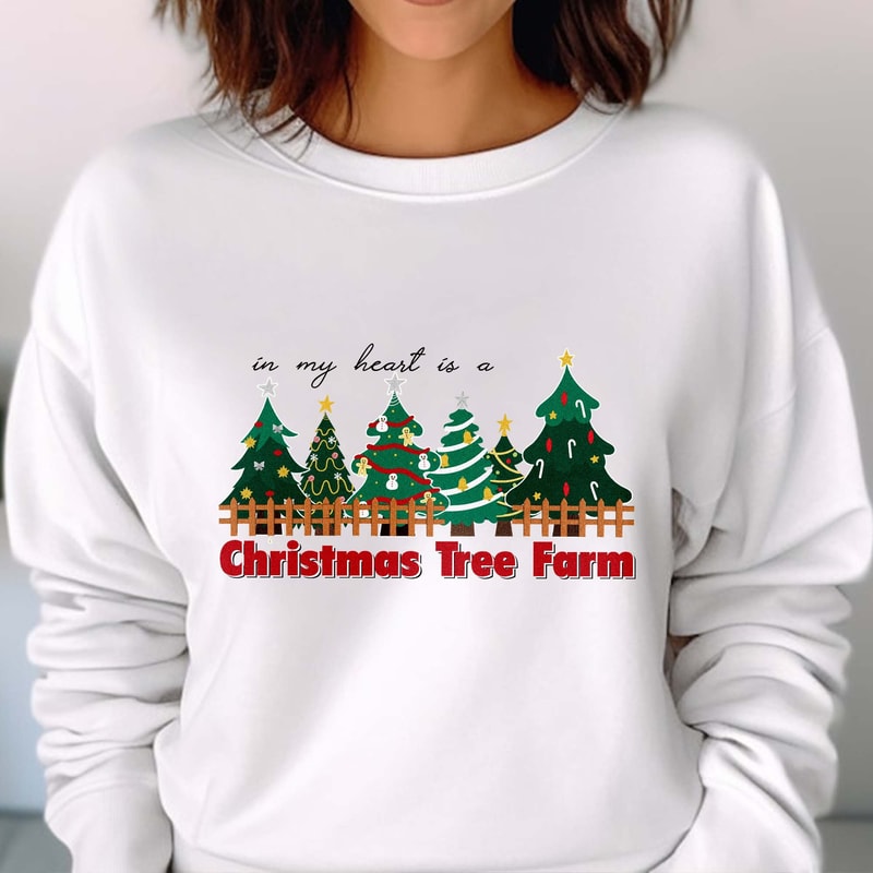 My heart is a Christmas tree farm 1989, Christmas Tree Farm TS shirt, Texas Gift Unisex T Shirt Sweatshirt Hoodie 3.jpg