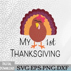 first thanksgiving svg, my first thanksgiving, my first svg, 1st thanksgiving, thanksgiving clipart, thanksgiving outfit
