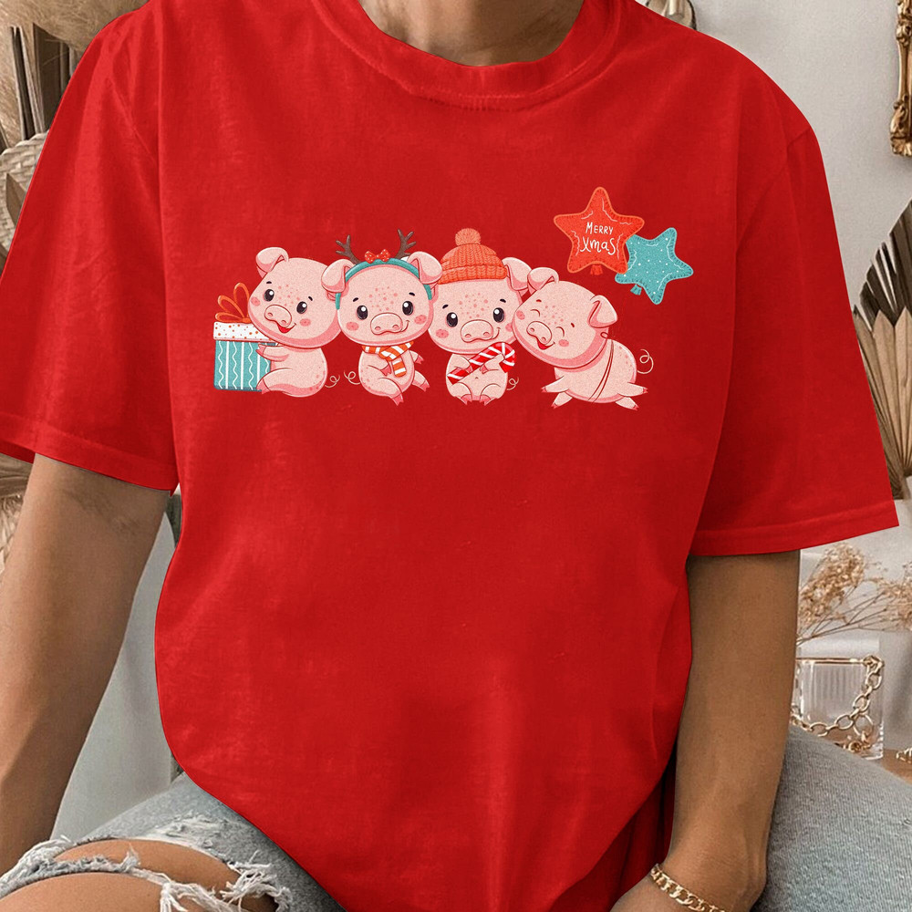 Pig Christmas Sweatshirt, Funny Christmas Shirt, Pig Christmas, Christmas Holiday New Year Shirts, Xmas Unisex T Shirt Sweatshirt Hoodie 5.jpg