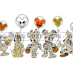 horror character svg, mickey and friends halloween svg,halloween design tshirts, halloween svg png 99