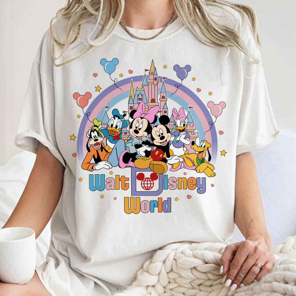 Retro Walt Disney World , Vintage Disneyworld Shirt, Mickey Shirt, Magic Kingdom Shirt, Disney Trip Unisex T Shirt Sweatshirt Hoodie 1.jpg
