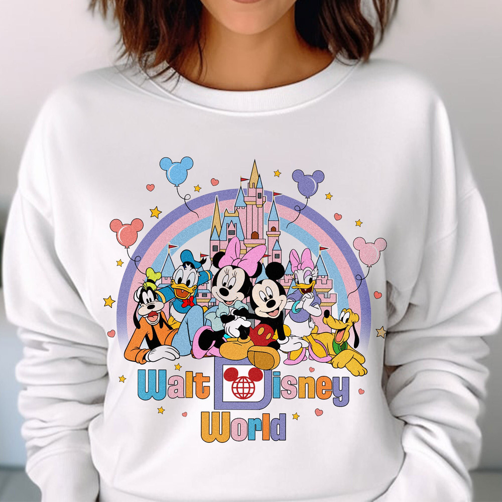 Retro Walt Disney World , Vintage Disneyworld Shirt, Mickey Shirt, Magic Kingdom Shirt, Disney Trip Unisex T Shirt Sweatshirt Hoodie 3.jpg