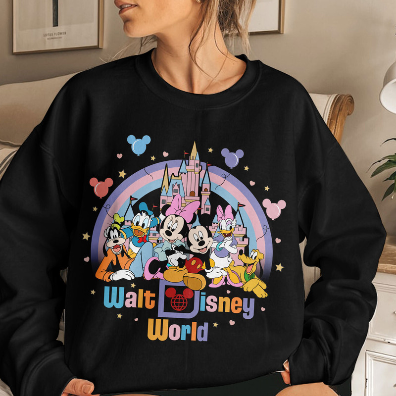 Retro Walt Disney World , Vintage Disneyworld Shirt, Mickey Shirt, Magic Kingdom Shirt, Disney Trip Unisex T Shirt Sweatshirt Hoodie 4.jpg