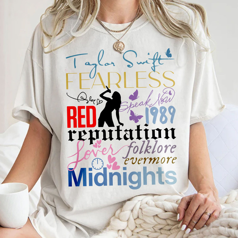Taylor The Eras Tour Shirt, Taylor Merch, Vintage 2023, Midnights Concert Tour 2023 Unisex T Shirt Sweatshirt Hoodie 1.jpg