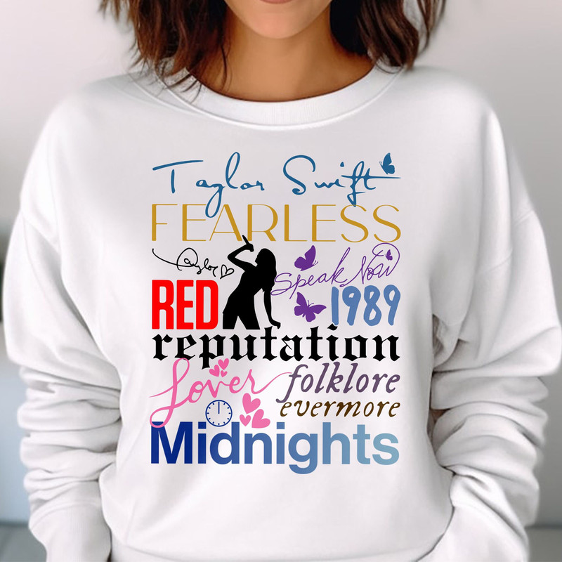 Taylor The Eras Tour Shirt, Taylor Merch, Vintage 2023, Midnights Concert Tour 2023 Unisex T Shirt Sweatshirt Hoodie 4.jpg