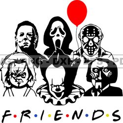 horror character svg, mickey and friends halloween svg,halloween design tshirts, halloween svg png 222