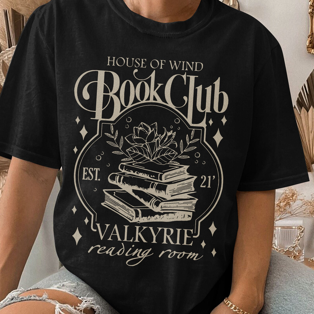 Valkyrie Reading Room, House of Wind Library Velaris, Acotar Book Club, Night Court Throne of Glass Gift Unisex T Shirt Sweatshirt Hoodie 3.jpg