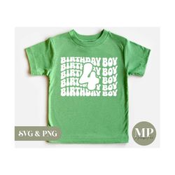 birthday boy | four years old | 4th birthday svg & png