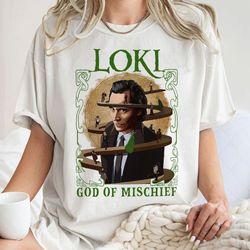 vintage loki shirt, god of mischief, loki variant, marvel tv series shirt, avengers