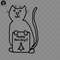KL131123103-Cute_Christmas_Cat_says_Happy_Holidays_Line_Drawing_PNG,_Christmas_PNG_Dowload.jpg