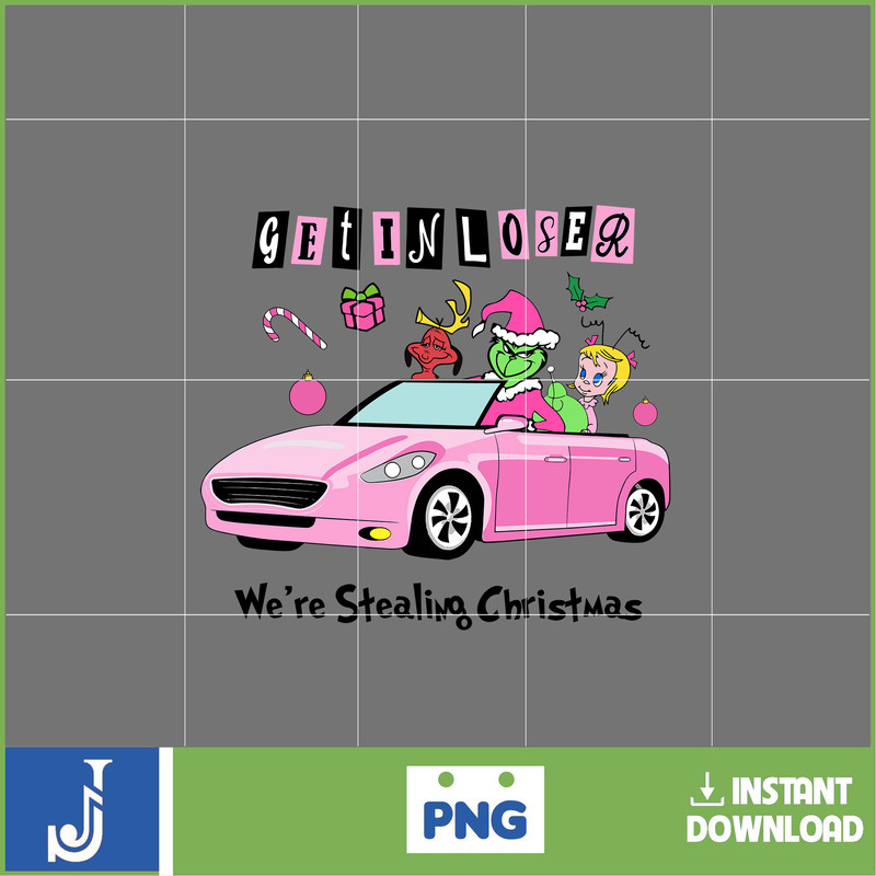 Pink Christmas Png, Santa Claus png, Christmas Movie Png, Xmas Sublimation, Stanley Bougie Christmas Png, Christmas Vibes png File (12).jpg