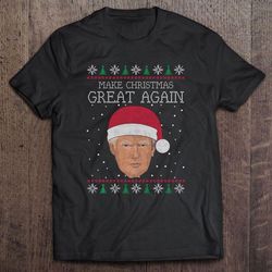 make christmas great again grinch trump t-shirt