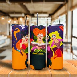hocus focus tumbler wrap, hocus focus png ,halloween tumbler, halloween png 02