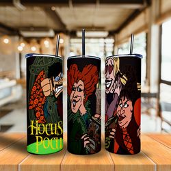 hocus focus tumbler wrap, hocus focus png ,halloween tumbler, halloween png 15