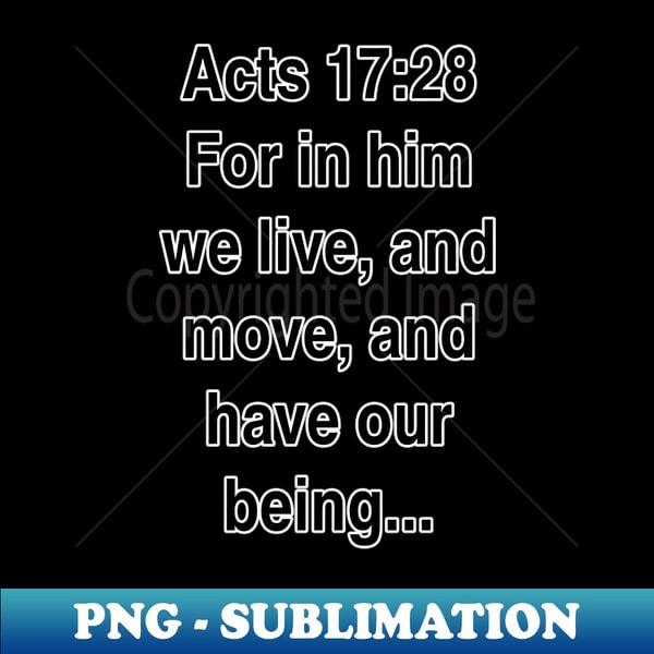 Acts 1728 King James Version KJV Gift Sublimation Ready P Inspire Acts 1728 king james version kjv gift sublimation ready p inspire