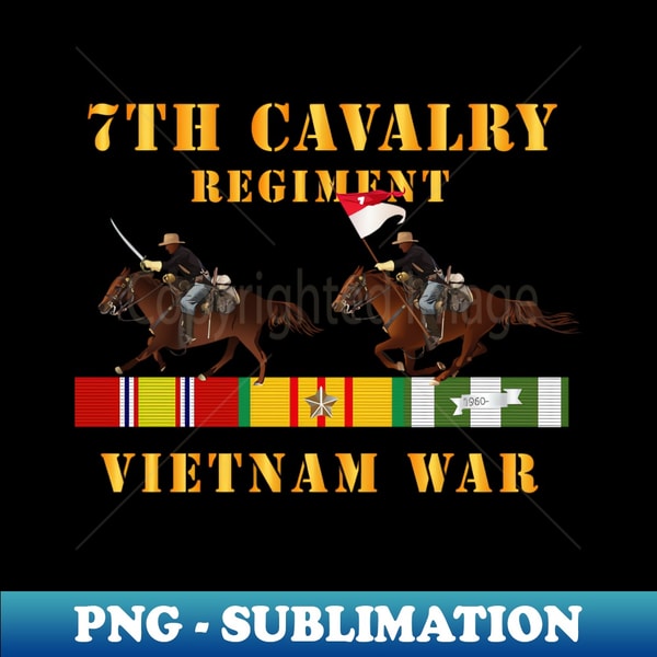 7th Cavalry Regiment - Vietnam War wt 2 Cav Riders and VN SV - Inspire ...