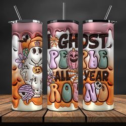 3d tumbler wrap , spooky seamless tumbler wrap,halloween tumbler , halloween png 47