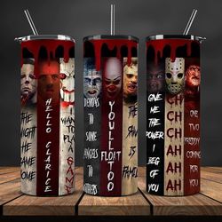 halloween tumbler wrap ,halloween tumbler png, halloween png,halloween gifts,movies halloween 17