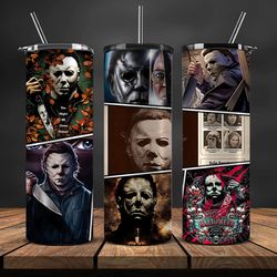 halloween tumbler wrap ,halloween tumbler png, halloween png,halloween gifts,movies halloween 19
