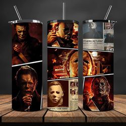 halloween tumbler wrap ,halloween tumbler png, halloween png,halloween gifts,movies halloween 20