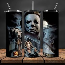 halloween tumbler wrap ,halloween tumbler png, halloween png,halloween gifts,movies halloween 25