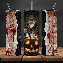 halloween tumbler wrap ,halloween tumbler png, halloween png,halloween gifts,movies halloween  53