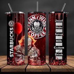 halloween tumbler wrap ,halloween tumbler png, halloween png,halloween gifts,movies halloween  65