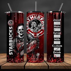 halloween tumbler wrap ,halloween tumbler png, halloween png,halloween gifts,movies halloween  66