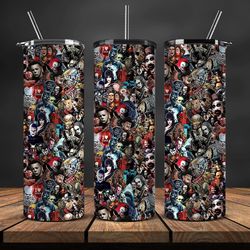 halloween tumbler wrap ,halloween tumbler png, halloween png,halloween gifts,movies halloween  79