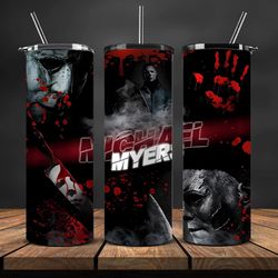halloween tumbler wrap ,halloween tumbler png, halloween png,halloween gifts,movies halloween  82