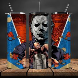 halloween tumbler wrap ,halloween tumbler png, halloween png,halloween gifts,movies halloween  81