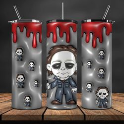 halloween tumbler wrap ,halloween tumbler png, halloween png,halloween gifts,movies halloween  83