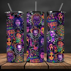 halloween tumbler wrap ,halloween tumbler png, halloween png,halloween gifts,movies halloween  87