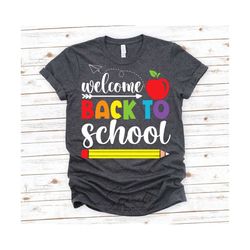 welcome back to school svg, second grade svg, first grade svg, 1st day of school svg