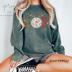 joy christmas sweatee, chritmas sweatshirt, joy to the world sweatshirt, iprintasty christmas, merry christmas comfort c