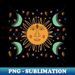 the sun in the centre of the universe - exclusive sublimation digital file - add a festive touch to every day