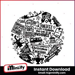 national lampoons christmas vacation svg for cricut files